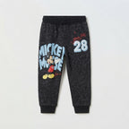 Pantalón de Chándal para Niño "Mickey Mouse" - Negro con Textura