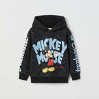 Pantalón de Chándal para Niño "Mickey Mouse" - Negro con Textura