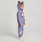Conjunto Infantil Deportivo con Capucha y Estampado de Minnie Mouse
