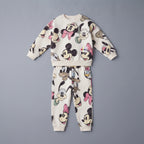 Sudadera de 2 Piezas - Minnie y sus Amigos - Blanca Niña