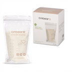 Bolsas de almacenamiento de leche materna EmpiBy Cmbear con cierre hermético y zona de escritura, pack de 30 unidades.