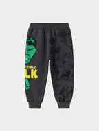 Pantalón jogger gris oscuro EmpiBy de Marvel Avengers con estampado de Hulk en algodón perchado para niños